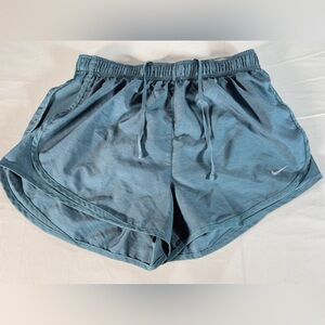 Nike Dry-fit Women's Blue Athletic Shorts. Size Latge